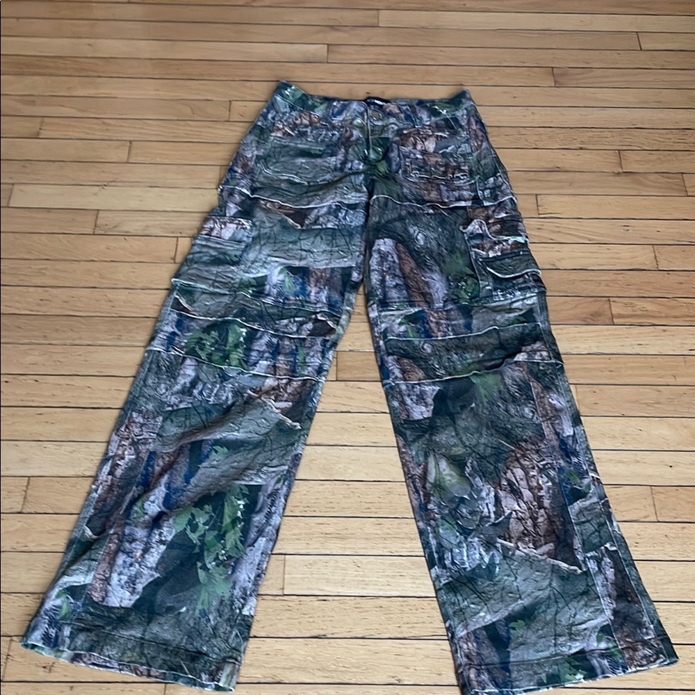 Fashion Nova Camouflage Cargo Jeans